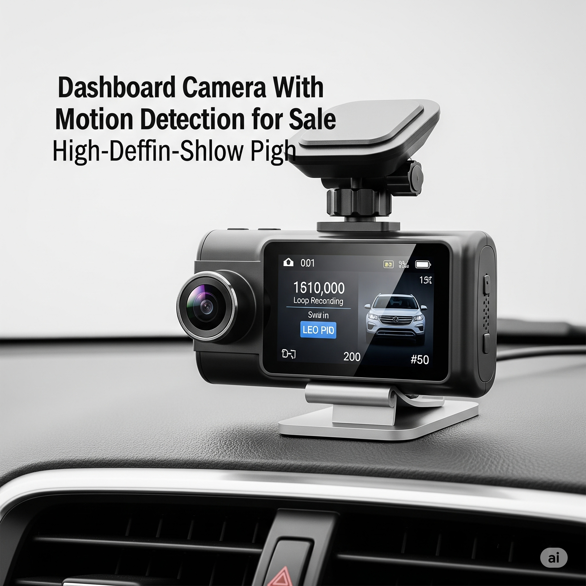 Dashboard Camera With Motion Detection for Sale