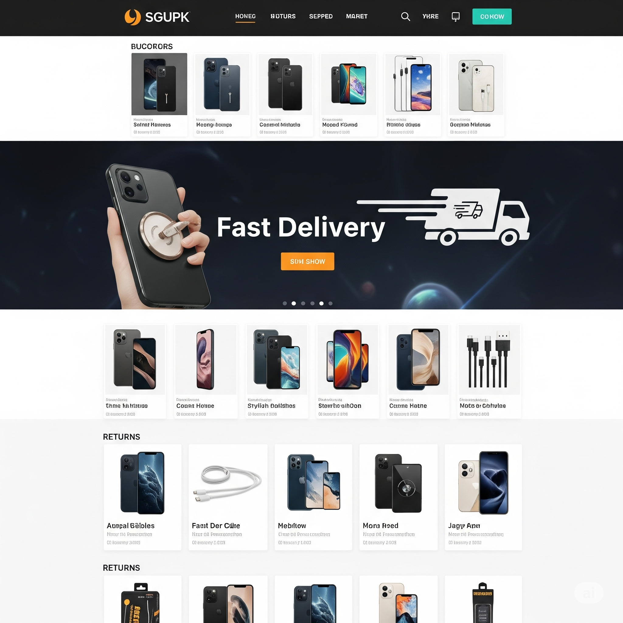 Phone Accessories Online Store With Fast Delivery