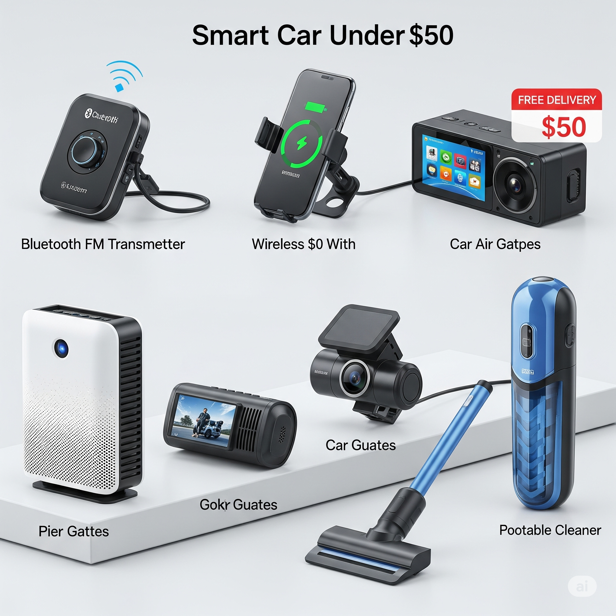 Smart Car Gadgets Under $50 With Free Delivery