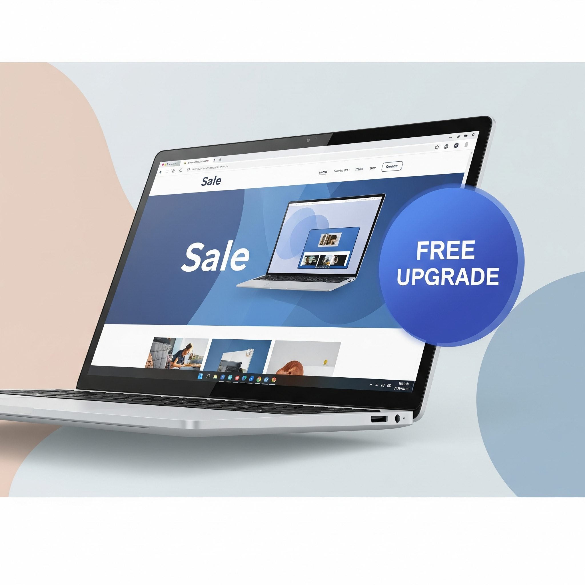 Touchscreen Laptop Sale With Free Upgrade Offer