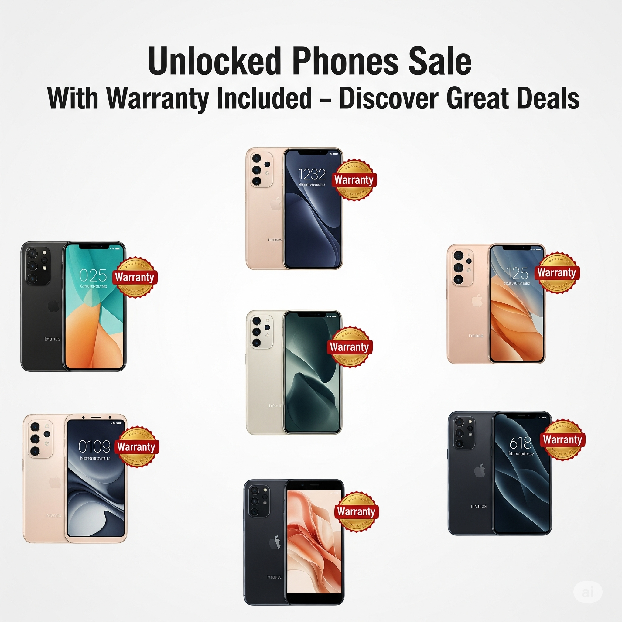 Unlocked Phones Sale With Warranty Included – Discover Great Deals